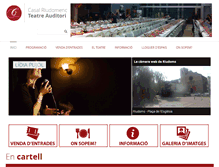 Tablet Screenshot of casalriudomenc.cat